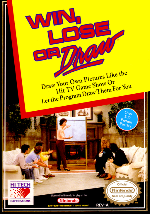 Win, Lose or Draw (USA) box art